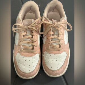 AND 1 Womens Teens Size 7 Shoes Sneakers White Light Pink